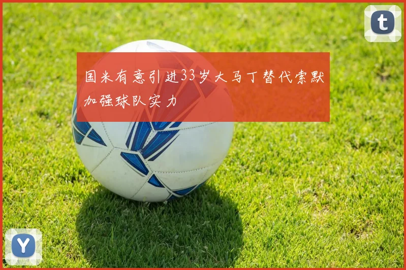 国米有意引进33岁大马丁替代索默加强球队实力